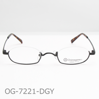 Onimegane®の人気フレーム。OG-7221DGY(ダークグレー）