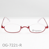 Onimegane®の人気フレーム。OG-7221R(レッド）