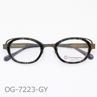 Onimegane®の個性派フレーム。OG-7223GY(グレー）
