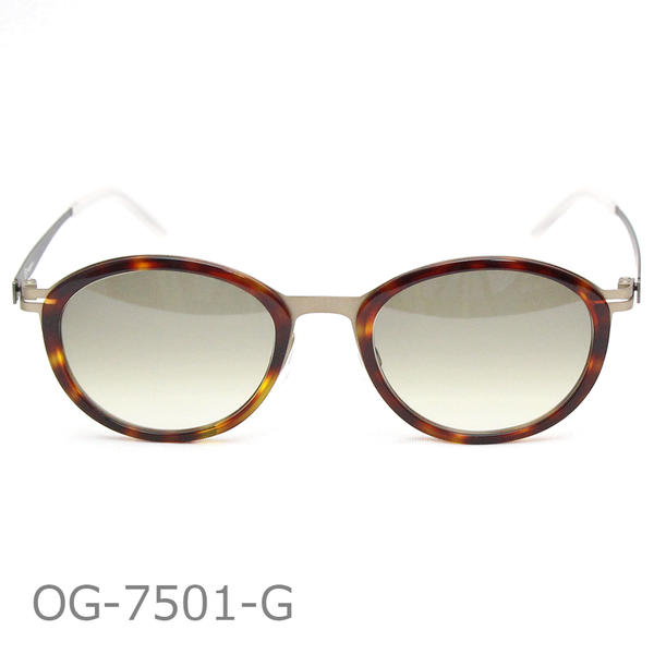 Onimegane®のサングラスモデル。OG-7501G(ゴールド）