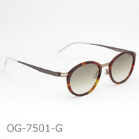 Onimegane®のサングラスモデル。OG-7501G(ゴールド）