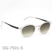 Onimegane®のサングラスモデル。OG-7501S(シルバー）