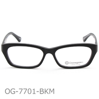 Onimegane®のセルロイドフレーム。OG-7701BKM(ブラックマット）つやなし