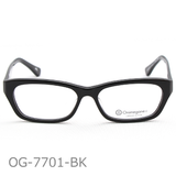 Onimegane®のセルロイドフレーム。OG-7701BK(ブラック）つやあり