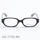 Onimegane®のセルロイドフレーム。OG-7705BK(ブラック）