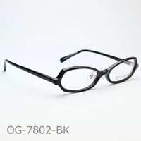 Onimegane®のアセテートフレーム。OG-7802BK(ブラック) クリングス