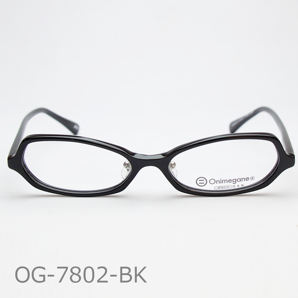 Onimegane®のアセテートフレーム。OG-7802BK(ブラック) クリングス