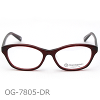 Onimegane®のアセテートフレーム。OG-7805DR(ダークレッド)