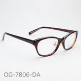 Onimegane®のアセテートフレーム。OG-7806DA(デミアンバー)　クリングス