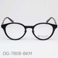 Onimegane®のアセテートフレーム。OG-7808BKM(ブラックマット