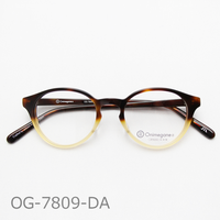 Onimegane®のアセテートフレーム。OG-7809DA(デミアンバー)