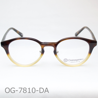 Onimegane®のアセテートフレーム。OG-7810DA(デミアンバー)　クリングス