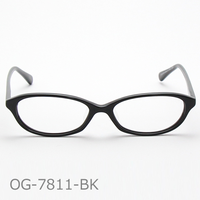 Onimegane®のアセテートフレーム。OG-7811BK(ブラック)
