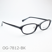 Onimegane®のアセテートフレーム。OG-7812BK(ブラック) 　クリングス