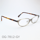 Onimegane®のアセテートフレーム。OG-7812GY(グレー)　クリングス
