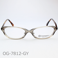 Onimegane®のアセテートフレーム。OG-7812GY(グレー)　クリングス