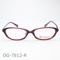 Onimegane®のアセテートフレーム。OG-7812R(レッド)　クリングス