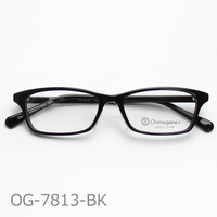 Onimegane®のアセテートフレーム。OG-7813BK(ブラック)