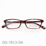 Onimegane®のアセテートフレーム。OG-7813DA(デミアンバー)