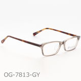 Onimegane®のアセテートフレーム。OG-7813GY(グレー)