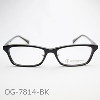 Onimegane®のアセテートフレーム。OG-7814BK(ブラック) 　クリングス