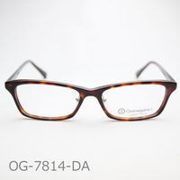 Onimegane®のアセテートフレーム。OG-7814DA(デミアンバー)　クリングス