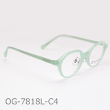 Onimegane®のPD狭めの方向けフレーム。OG-7818LC4(ミント）限定色