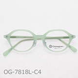 Onimegane®のPD狭めの方向けフレーム。OG-7818LC4(ミント）限定色